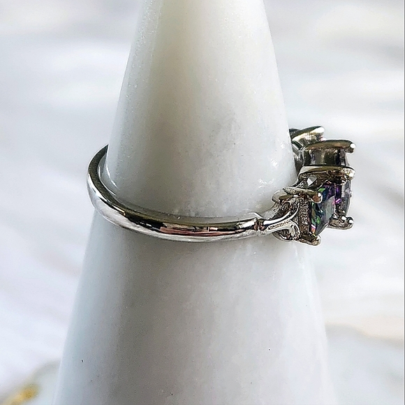 NWT Ryze Mystic Crystal .925 Sterling Silver Ring - Size 8.75 - Picture 5 of 9